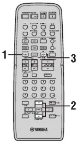 YAMAHA RX497 - De PTY SEEK functie - 1