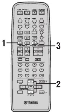 YAMAHA RX497 - Funzione PTY SEEK - 1