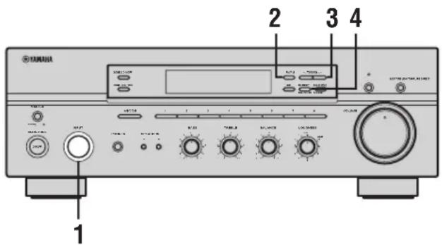 YAMAHA RX497 - Hinweise - 1