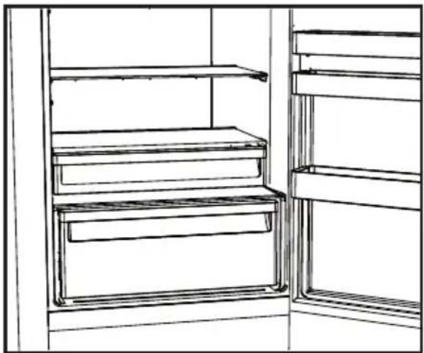 BEKO RCNT460 B - Chiller compartment - 1
