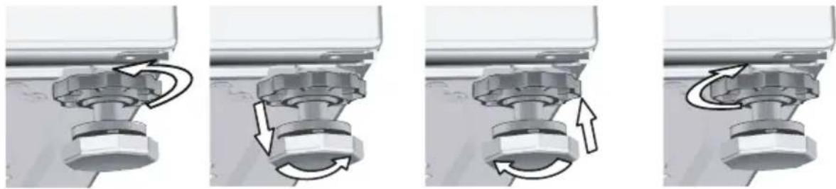 BEKO WUE 7636 X0A - Ρύθμιση των ποδιών - 2