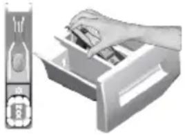 BEKO WUE 7636 X0A - Καθαρισμός του συρταριού απορρυπαντικού - 1