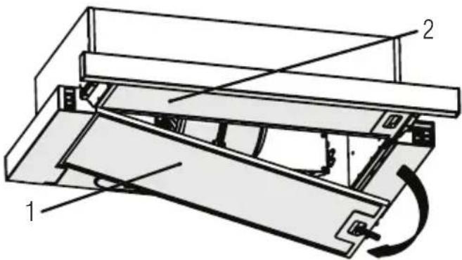 BEKO HNT61630X - Nettoyage du filtre à graisse - 1