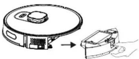 BEKO VRR 71214 VW - Instalarea unității cu mop umed - 1