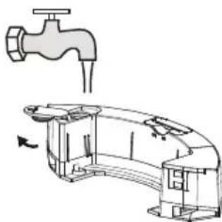 BEKO VRR 71214 VW - Installation of the wet mopping unit - 3