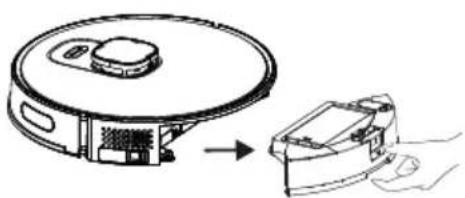 BEKO VRR 71214 VW - Installation of the wet mopping unit - 1