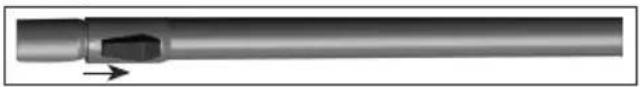 BEKO VCC34802 AB - Collegamento/rimozione del tubo telescopico - 1