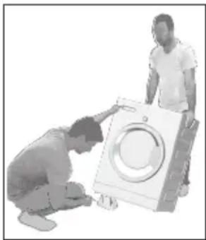 BEKO 5W8514CH1 - Retrait des renforts de conditionnement - 1