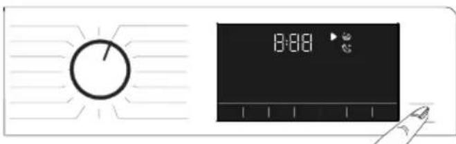 BEKO 5W8514CH1 - Commuter la machine en mode pause - 1