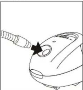 BEKO VCC 34803 AD - Attaching/removing the hose - 1