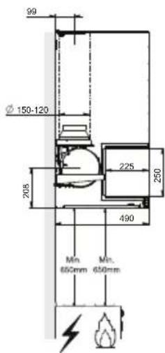BEKO HCB98744AH - Dimensions - 3