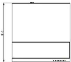 BEKO HCB98744AH - Dimensions - 1