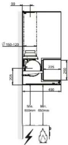 BEKO HCB98744AH - Dimensions - 2