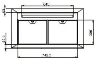 BEKO HCB98744AH - Wymiary - 3
