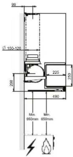 BEKO HCB98744AH - Wymiary - 2