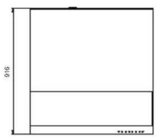 BEKO HCB98744AH - Dimensioni - 1