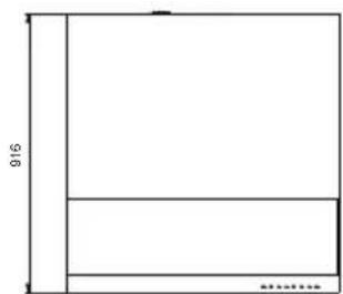 BEKO HCB98744AH - Dimensiones - 1