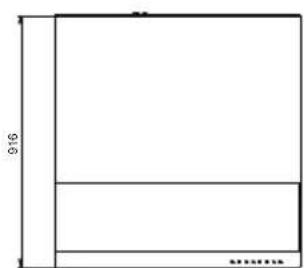 BEKO HCB98744AH - Abmessungen - 1