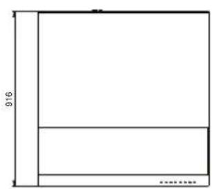 BEKO HCB98744AH - Размеры - 1