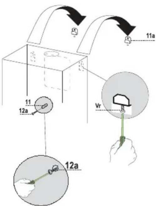 BEKO HCB98744AH - Montaje del cuerpo de la campana extractora - 1