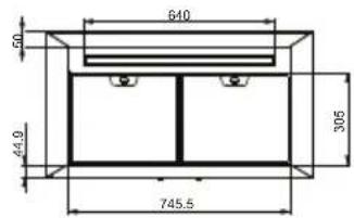 BEKO HCB98744AH - Dimensions - 2