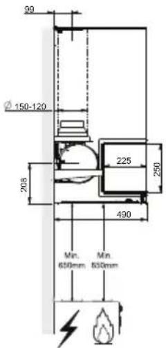BEKO HCB98744AH - Размеры - 2