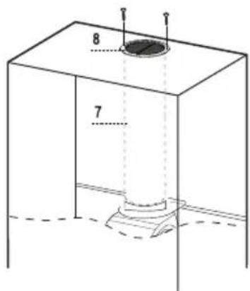 BEKO HCB98744AH - Воздуховыпускное отверстие в режиме рециркуляции - 1