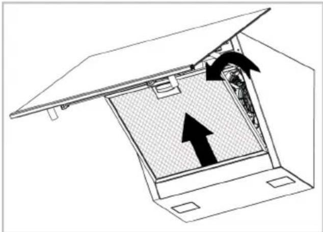 BEKO BHCA96741BBHF - Removing aluminium filters - 2