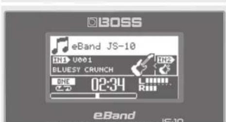 BOSS eBand JS10 - Suonare la chitarra durante la riproduzione di un brano - 1