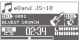BOSS eBand JS10 - Eingabe des Tempowertes mit Tap Tempo - 1
