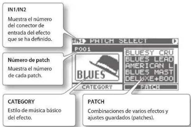 BOSS eBand JS10 - Pulse el botón [EFFECTS]. - 1