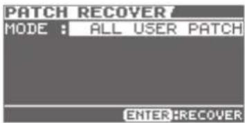 BOSS eBand JS10 - Restoring Effect User Patches Backed Up on the SD Card - 1