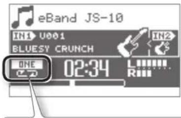 BOSS eBand JS10 - Switching the Play Mode - 1