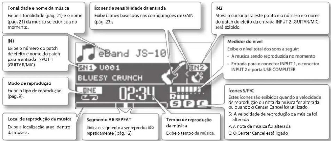 BOSS eBand JS10 - Tela superior - 1