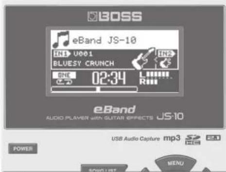BOSS eBand JS10 - Stimmen der Gitarre - 1