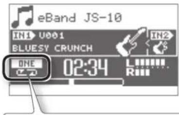 BOSS eBand JS10 - Modification du mode de jeu - 1