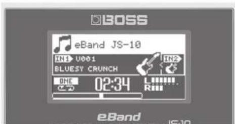 BOSS eBand JS10 - Playing a Guitar While Playing Back a Song - 1