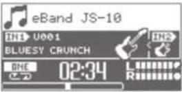 BOSS eBand JS10 - Parameters instellen met Tap Tempo - 1