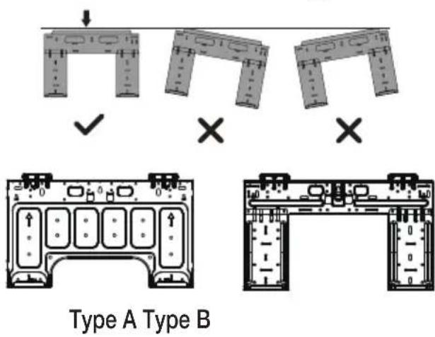 BEKO BEHPGH 091 - Mounting plate dimensions - 1