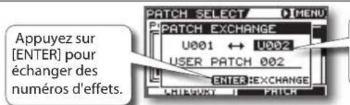 BOSS eBand JS8 - Pour copier un effet - 4