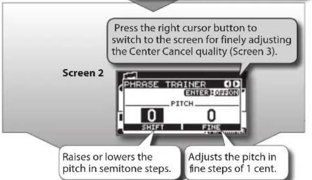 BOSS eBand JS8 - Press [SPEED]. - 2