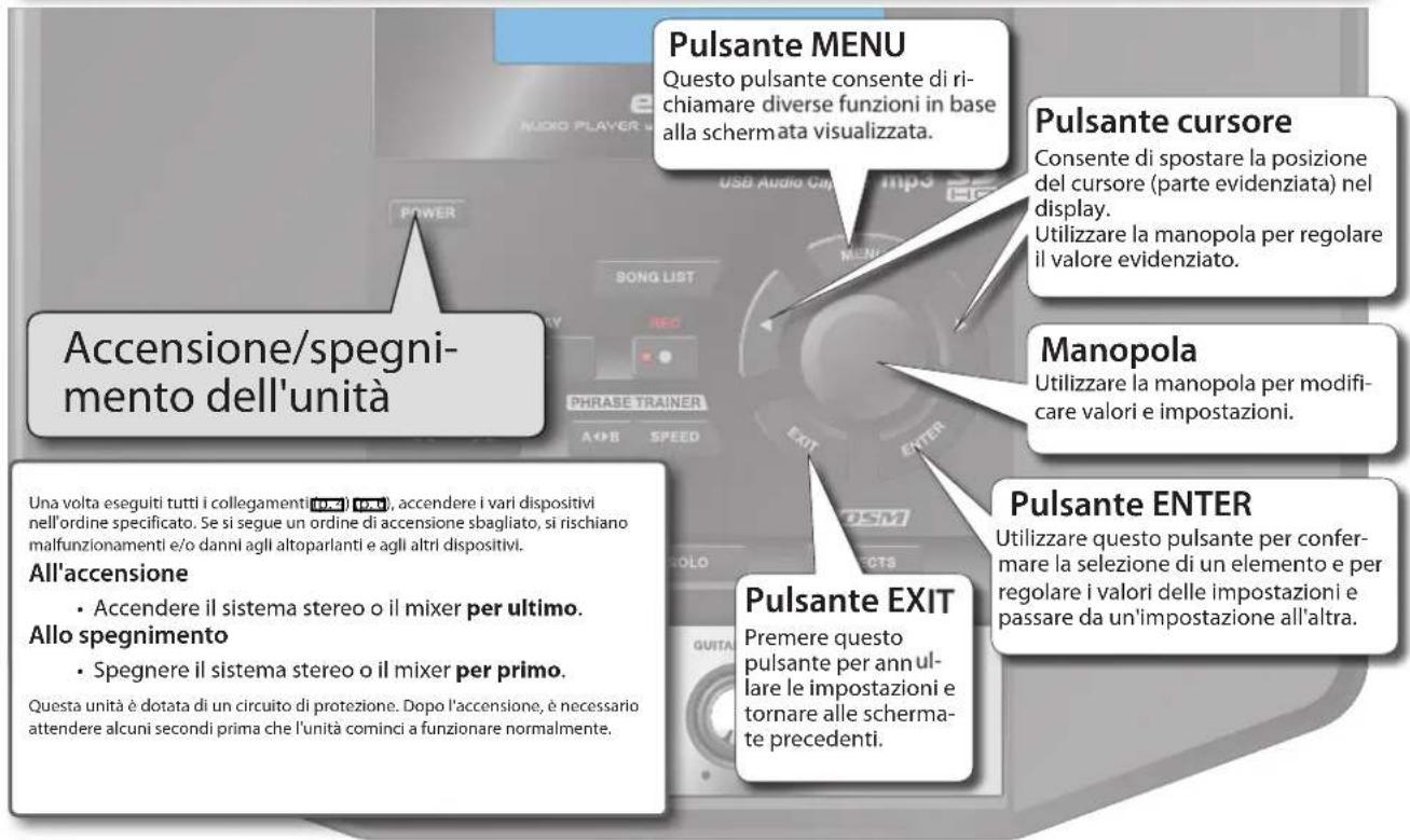 BOSS eBand JS8 - Funzionamento di base di JS-8 - 1