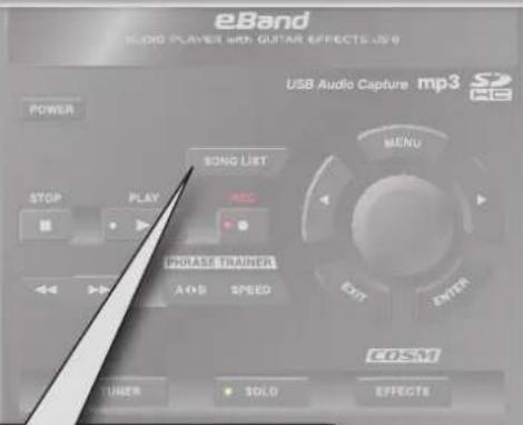 BOSS eBand JS8 - Selección de canciones - 1