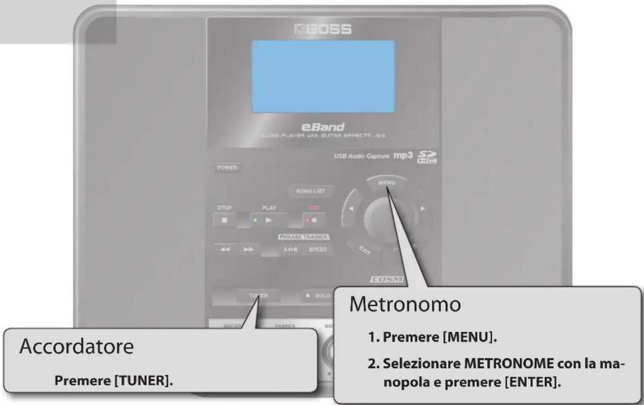BOSS eBand JS8 - Comode funzioni per l'esercitazione - 1