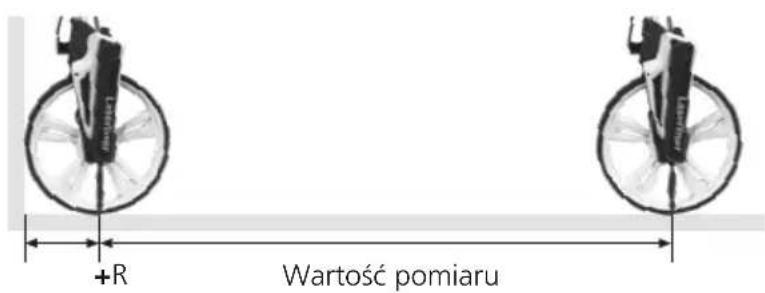 Laserliner RollPilot X12 - Pomiar od sciany do punktu - 1