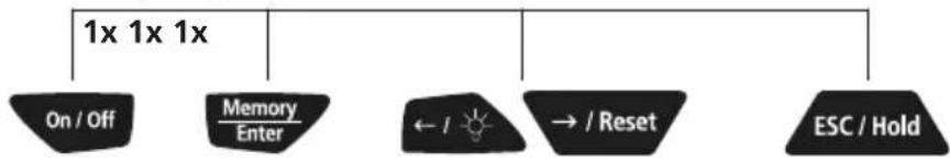 Laserliner RollPilot D12 - Messwerte anzeigen - 1