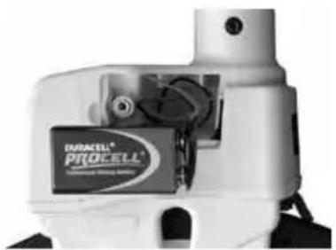 Laserliner RollPilot D12 - Inserir a pilha - 2