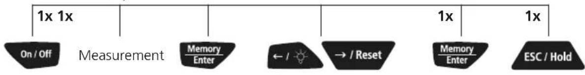Laserliner RollPilot D12 - Save measured value - 2