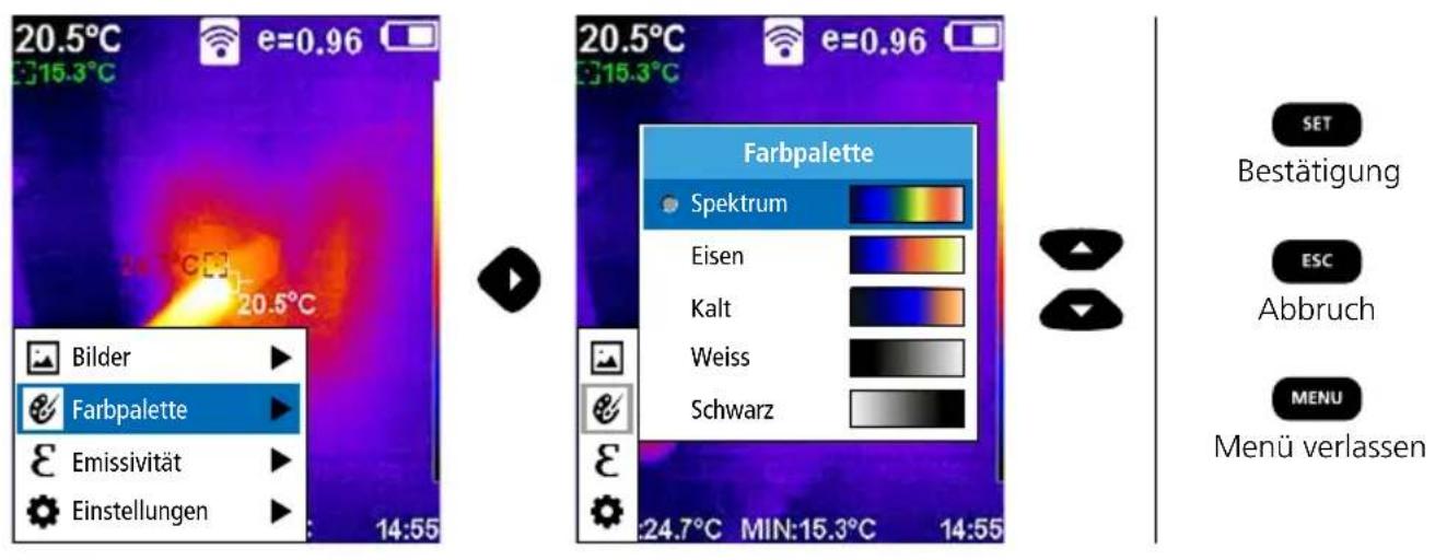 Laserliner ThermoCamera Connect - Farbpaletten IR-Bild - 1