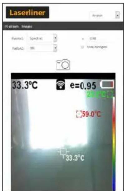 Laserliner ThermoCamera Connect - Réglages : Connexion WLAN - 2